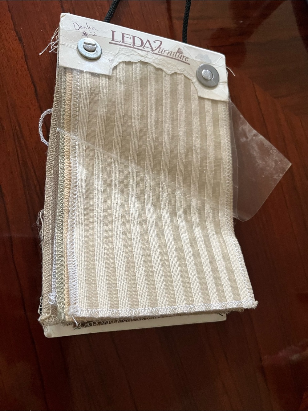 LEDACreative Neutral Beige Upholstery Fabric Swatch Book